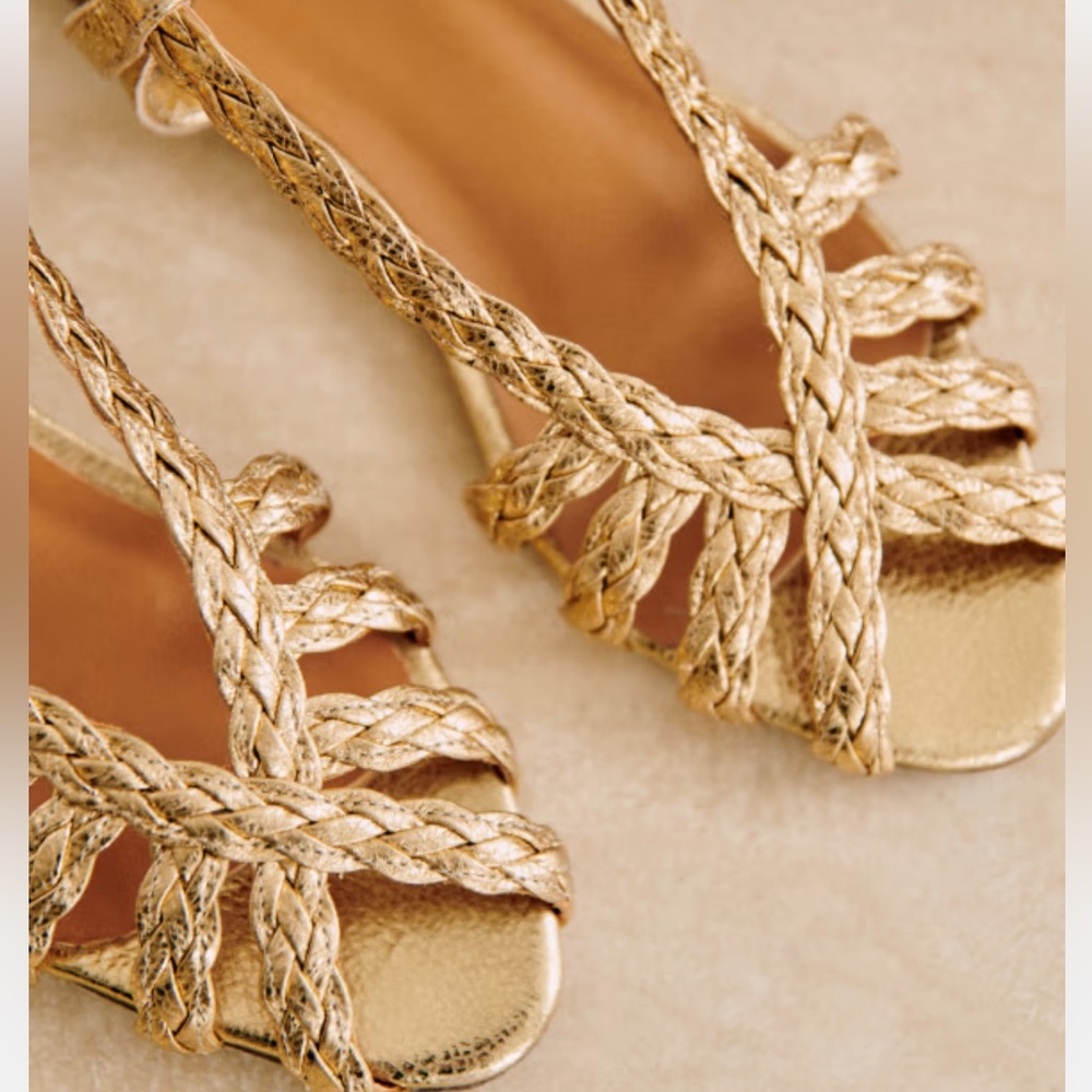 SEZANE LOW NATACHA SANDALS